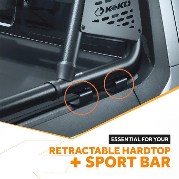 Sport Bar Bracket For Retractable Tonneau Cover 22-25 - Image 2