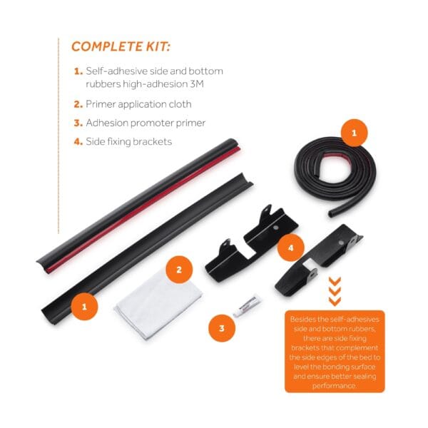 Tailgate Seal Kit (Ford Maverick) 22-25 - Image 3