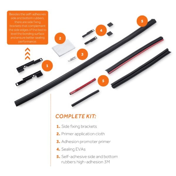 Tailgate Seal Kit (Ford Ranger) 24-25 - Image 3