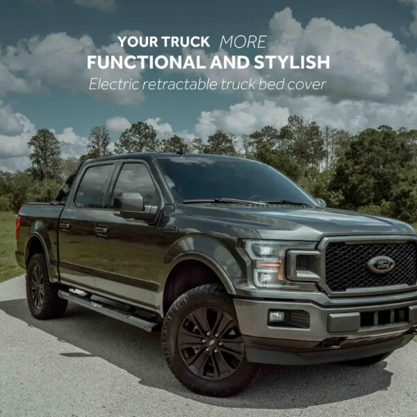 Electric Retractable Tonneau Cover Ford F-150 24-25 - Image 2